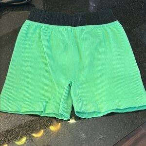 NWT Free People‎ Green Athletic Shorts